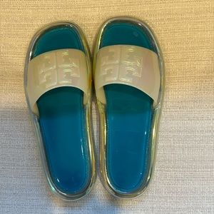 Tory Burch slides. Never worn